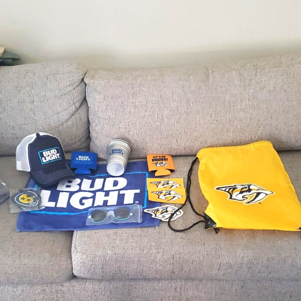 Nashville Predators Bud Light gear